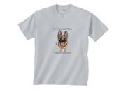 At Your Service! Fat Head German Shepherd T Shirt