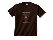 I m Labradorable! Fat Head Chocolate Lab T Shirt