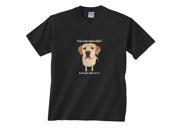I m Labradorable! Fat Head Yellow Lab Dog T Shirt