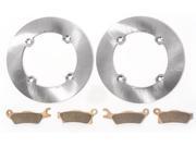 2015 Can Am Outlander L Max 500 Front MudRat Brake Rotors And Severe Duty Pads