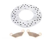 2013 Polaris 500 Sportsman Rear Brake Rotor Disc and Rear Severe Duty Brake Pads