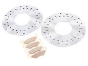 2014 Polaris Sportsman 570 Forest Front Brake Rotors and Severe Duty Pads