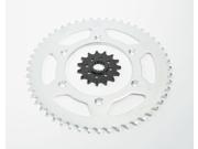 KTM 1991 05 125 EXC 1998 05 200 EXC 15 Tooth Front And 52 Tooth Rear Sprocket