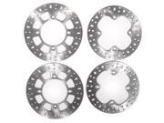 2009 2010 211 2012 2013 Yamaha 550 Grizzly Front Rear Brake Rotor Discs