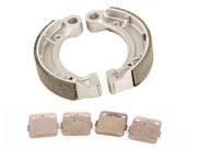 2009 Yamaha YFM350 350 Grizzly 2X4 Front Rear Severe Duty Brake Pads