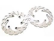 2002 2016 Yamaha YZ125 Front Rear Riptide Stainless Steel Brake Rotor Discs