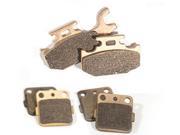 2001 Yamaha YFM400 YFM 400 Kodiak 4X4 Front Rear Brake Pads Severe Duty