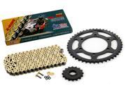 2009 2014 Yamaha YZF R1 LE CZ SDZ Gold X Ring Chain and Sprocket 16 45 120L