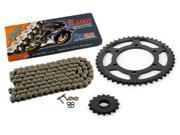 2004 2005 Yamaha YZF R1 YZF R1 CZ DZX X Ring Chain and Sprocket 16 45 120L