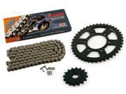 1977 1978 1979 Kawasaki KZ650 C Custom CZ DZX X Ring Chain Sprocket 16 42 110L