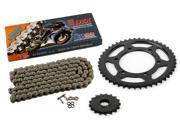 2001 2002 2003 Yamaha FZS 1000 FZ 1CZ DZX X Ring Chain and Sprocket 17 46 120L