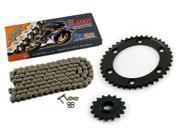 2000 2001 2002 Honda RVT1000 RC51 CZ DZX X Ring Chain Sprocket Kit 16 40 110L