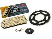 2006 Yamaha YZF R1 SP 520 Conv CZ SDZZ Gold X Ring Chain and Sprocket 16 47 120L