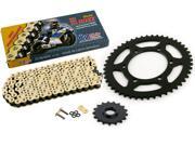 2006 Yamaha YZF R1 SP 520 Conv CZ SDZZ Gold X Ring Chain and Sprocket 17 48 120L