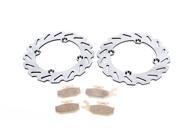 2016 2017 Can-Am Maverick Max XRS Turbo 1000R Rear RipTide Brake Rotors & Pads 2016 2017 Can-Am Maverick Max XRS Turbo 1000R Rear RipTide Brake Rotors & Pads