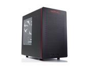 Mini ITX Case RIOTORO® CR280 Gaming Case with Clear Window Panel [ 2 USB 3.0 Ports 2 120mm Case Fans 3 Internal Drive Bays 2 PCI Express Slots]