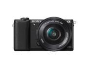 SONY Alpha a5100 ILCE 5100L 24.3 MP 3.0 921.6K Touch LCD Mirrorless Camera w 16 50mm lens**