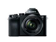 New SONY A7 ILCE 7 24.3 MP Mirrorless Digital Camera Kit w EF 28 70mm OSS Lens Black