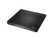 LG GP60NS50 USB 2.0 Ultra Slim External DVD Writer New Black