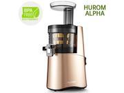 Genuine New Hurom Alpha H AA Series ALPHA H AA LBF17 Cold Press Juicer Machine Healthy Diet Rose Gold