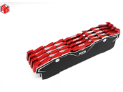 BLADE T3 RAM HEATSINK Ram cooler RED BLACK 2pcs