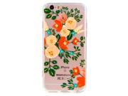 Cesapay® iPhone 6 PLUS Clear Case Slim Floral TPU PC Clear Back Cover Case for Apple iPhone 6 PLUS 5.5 inch