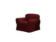 Maytex Canvas Polyester Chair Slipcover Red