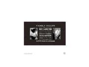 Generic Family Rules Viii 20 X 10 Collage Picture Frame