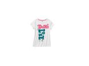 Girl s Graphic Tee Large 10 12 White I Don t Lose! Danskin Now