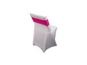 Shindigz Stretch Fabric Chair Band 10 Pack Pink
