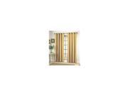 Renaissance Home Fashion Grammercy Grommet Drapery Window Panel Honey 56 X63