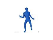 Living Fiction Men s Skin Suit Costume Blue Size Large 36 38