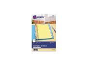 Avery Worksaver Insertable Tab Index Dividers 5 Tabs