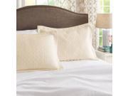 Better Homes and Gardens Solid Sham Pair Ivory Standard
