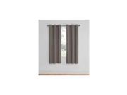 Eclipse Nottingham Energy Efficient Grommet Curtain Panel 40 X 84 Smoke