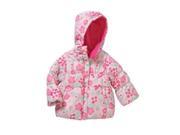 Child of Mine Carter s Newborn Baby Girl Peplum Bubble Jacket 3 6 Mo Pink