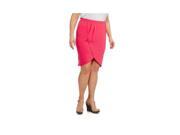 Concepts Women s Tulip Midi Skirt Orchid Pink 2X