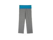Danskin Now Girls Yoga Pants XL 14 16 Gray Blue