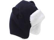 Frostline Essentials Baby Toddler Boy Bear Eared Fleece Trapper Hat Blur