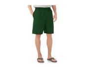Fruit of the Loom Mens Jersey Short W Pockets Green Large