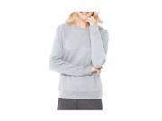 Hanes Women s Essential Crewneck Fleece Pullover Sweatshirt Med Heather Gray