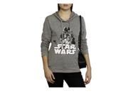 Star Wars Juniors Graphic Hoodie Grey Large 11 13