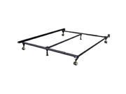 Mantua Universal Bed Frame L 70 in. x W 76 in. x H 7.5 in. Brown