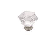 Liberty Hardware 1 1 4 Faceted Acrylic Cabinet Knobs Set Of 2 885785384305