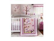 Bedtime Originals Lavender Woods 3 Piece Crib Bedding Set 084122233034
