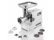 STX INTERNATIONAL Model STX 3000 TF Turboforce 3000 Series 3 Speed Electric Meat Grinder with 3 Stainless Steel Cutting Blades 3 Grinding Plates Kubbe Attach