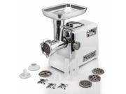STX INTERNATIONAL STX 3000 MF Megaforce Patented Air Cooled Electric Meat Grinder with 3 Cutting Blades 3 Grinding Plates Kubbe and 3 Sausage Stuffing Tubes …