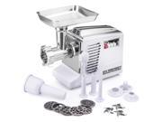 All New Patented Model STX 4000 TB2 PD W Turboforce II Quad Air Cooled White Electric Meat Grinder Sausage Stuffer Featuring Foot Pedal Control