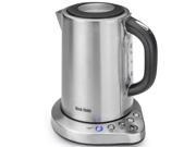 STX Accu Temp Model STX AT EKSS Brushed Stainless Steel 1.8 Liter 7.6 cups 1500 Watt Cordless Electric Kettle Featuring 6 Precise Preset Temperatures and UL