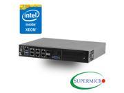 Supermicro SYS E300 8D Intel Xeon D 1518 Dual 10GB LAN barebone Server